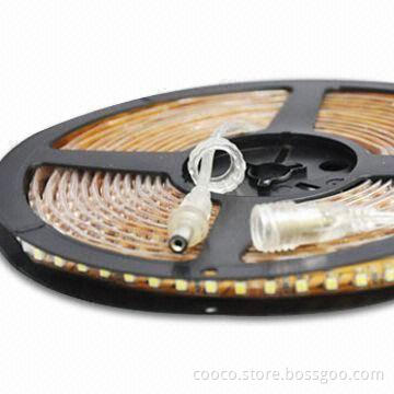 LED Strip with High-brightness Light, CE/RoHS Mark, 2-year Warranty, Available in Blue Color